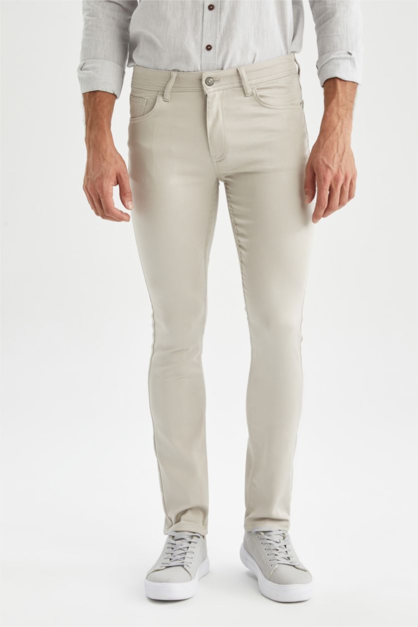 MAN Sand Slim Fit Trousers