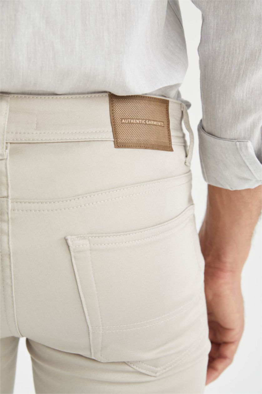 MAN Sand Slim Fit Trousers