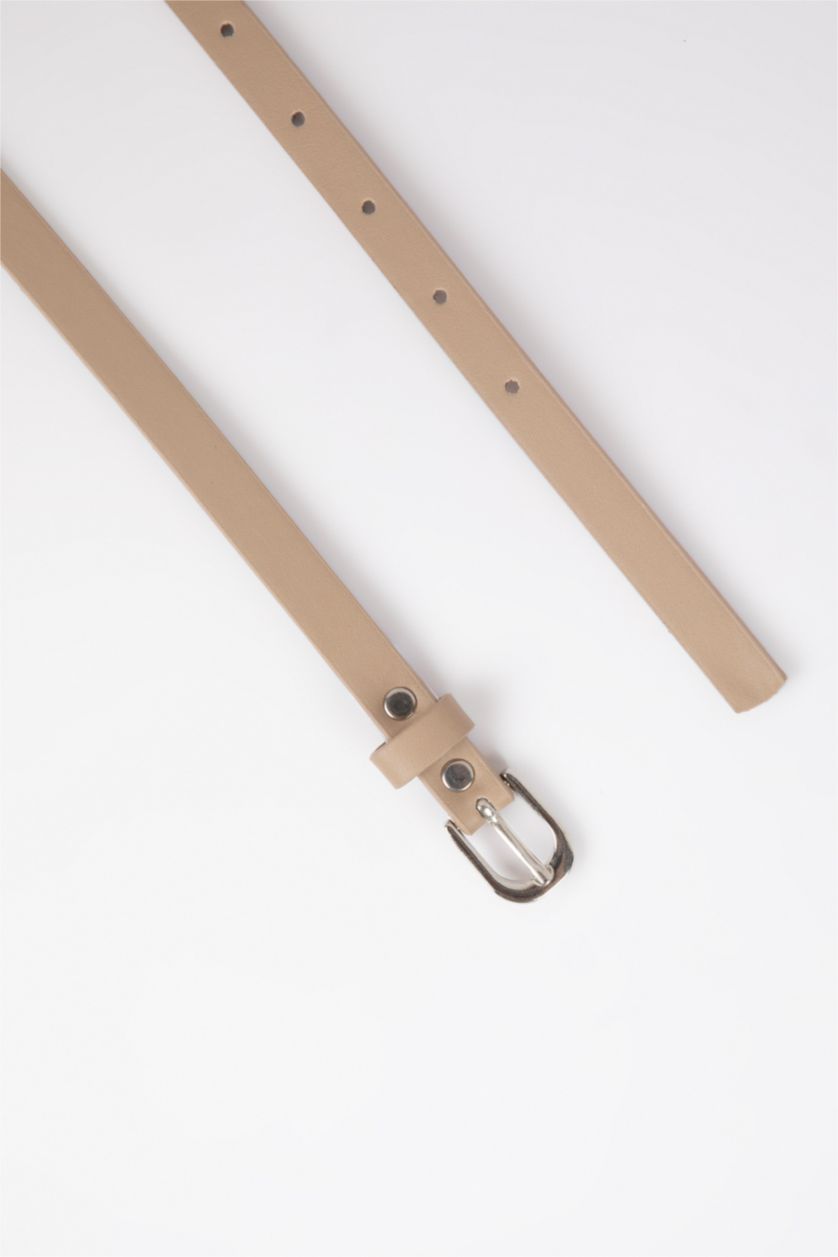 نساء Karma حزام جلد صناعي بمشبك بيضاوي من 3 قطع