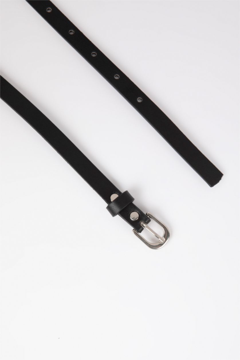 نساء Karma حزام جلد صناعي بمشبك بيضاوي من 3 قطع