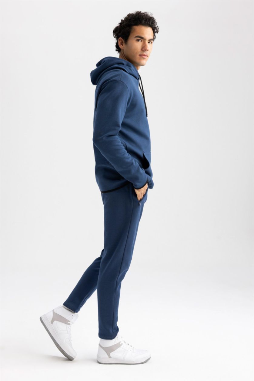 رجال نيلي بنطلون جوجر ولادي سليم فيت