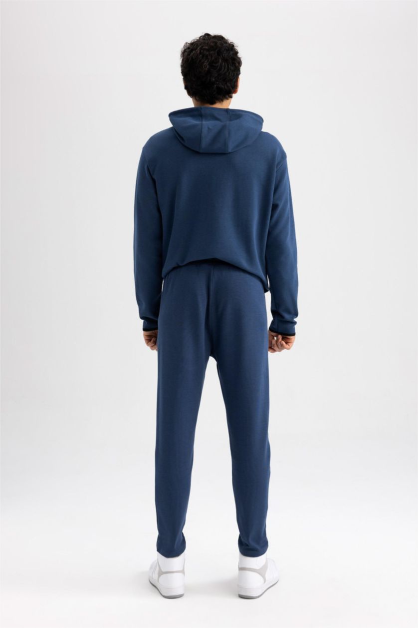 رجال نيلي بنطلون جوجر ولادي سليم فيت