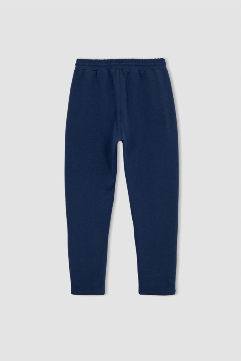 رجال نيلي بنطلون جوجر ولادي سليم فيت