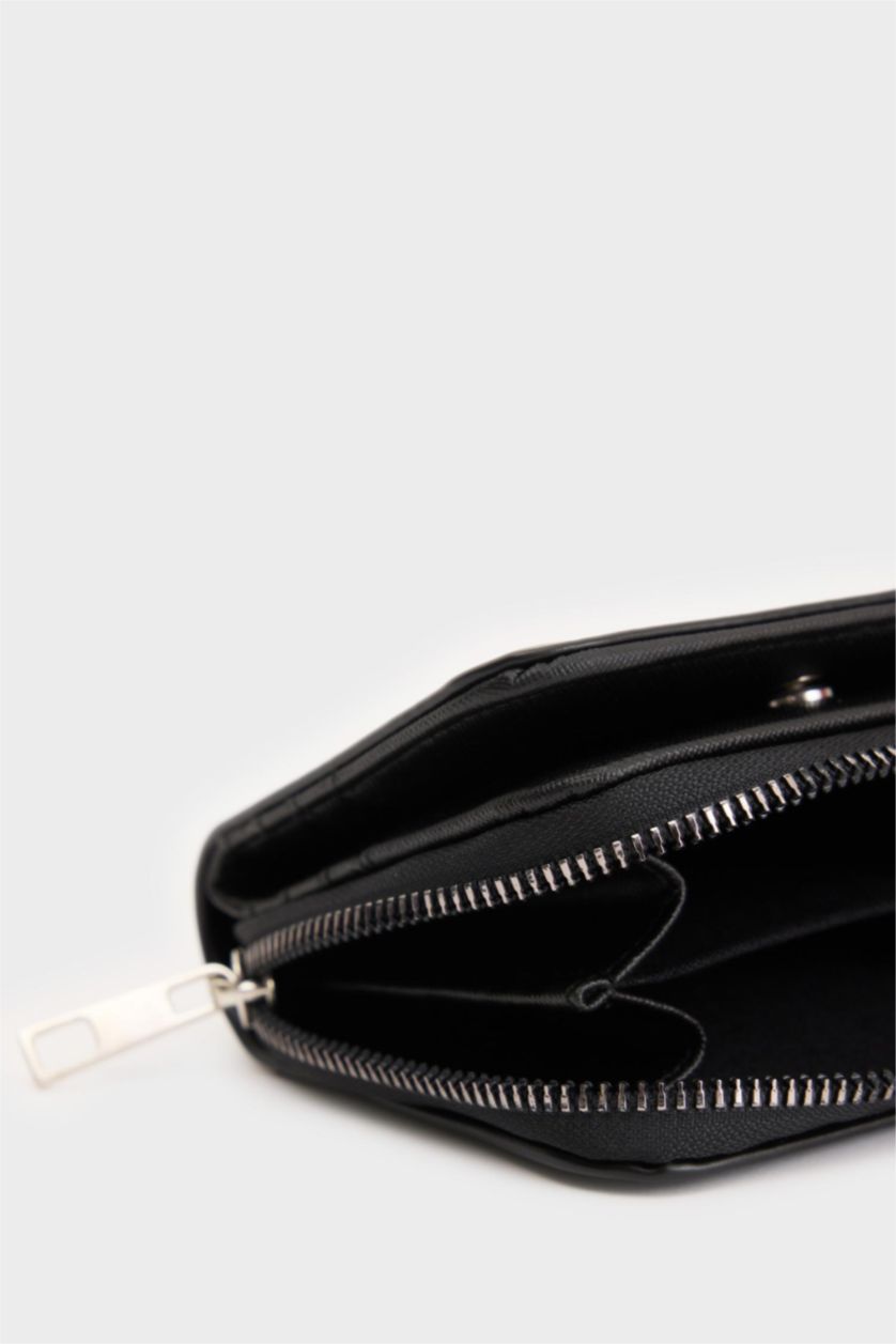 Kadın Siyah Kadın Suni Deri Cüzdan