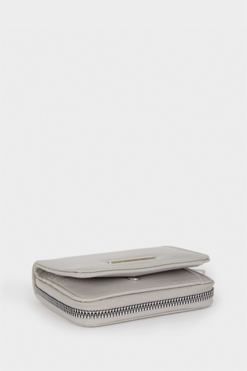 Kadın Gri Kadın Suni Deri Cüzdan