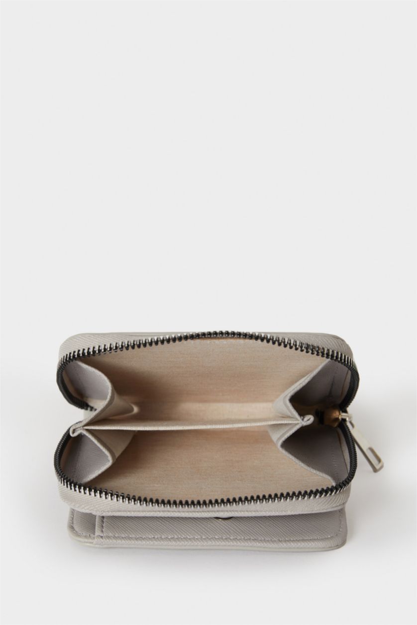 Kadın Gri Kadın Suni Deri Cüzdan