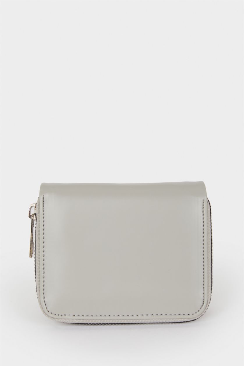 Kadın Gri Kadın Suni Deri Cüzdan