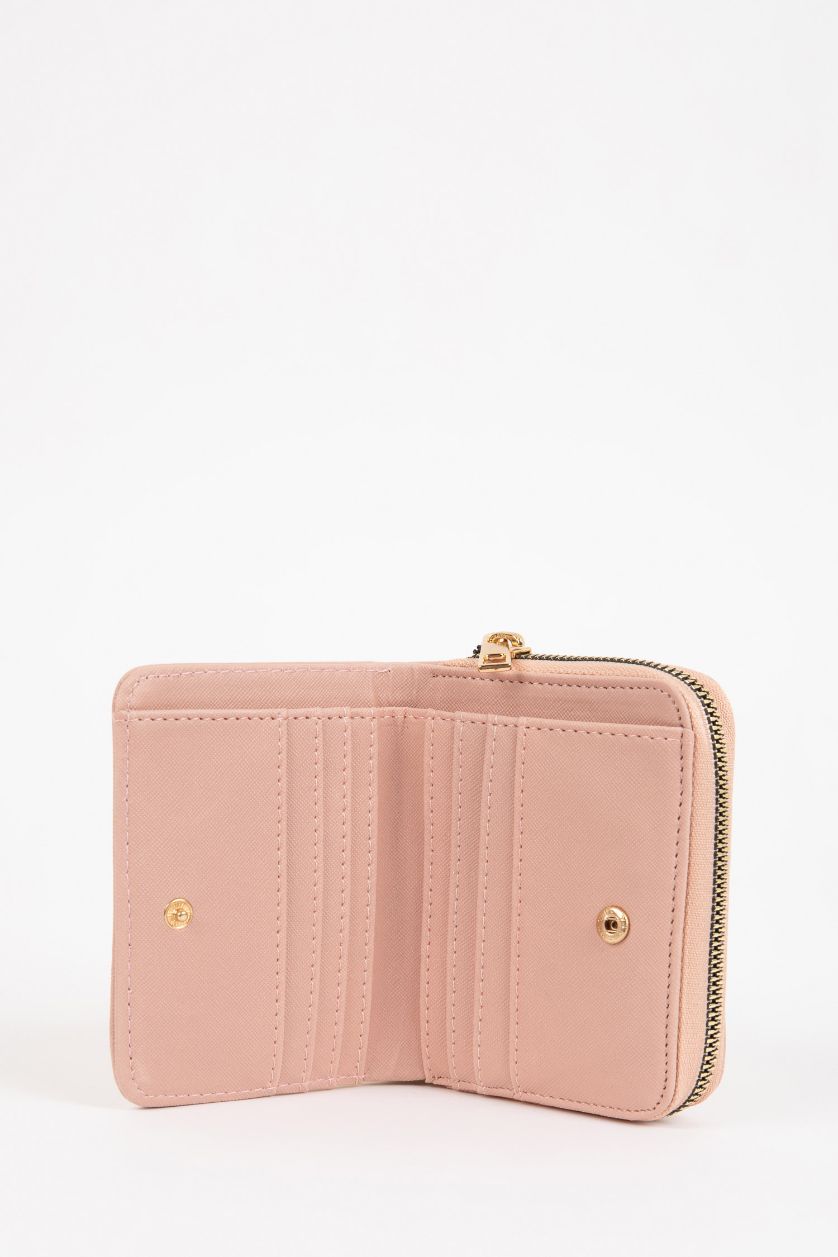 Kadın Açık Pembe Kadın Suni Deri Cüzdan