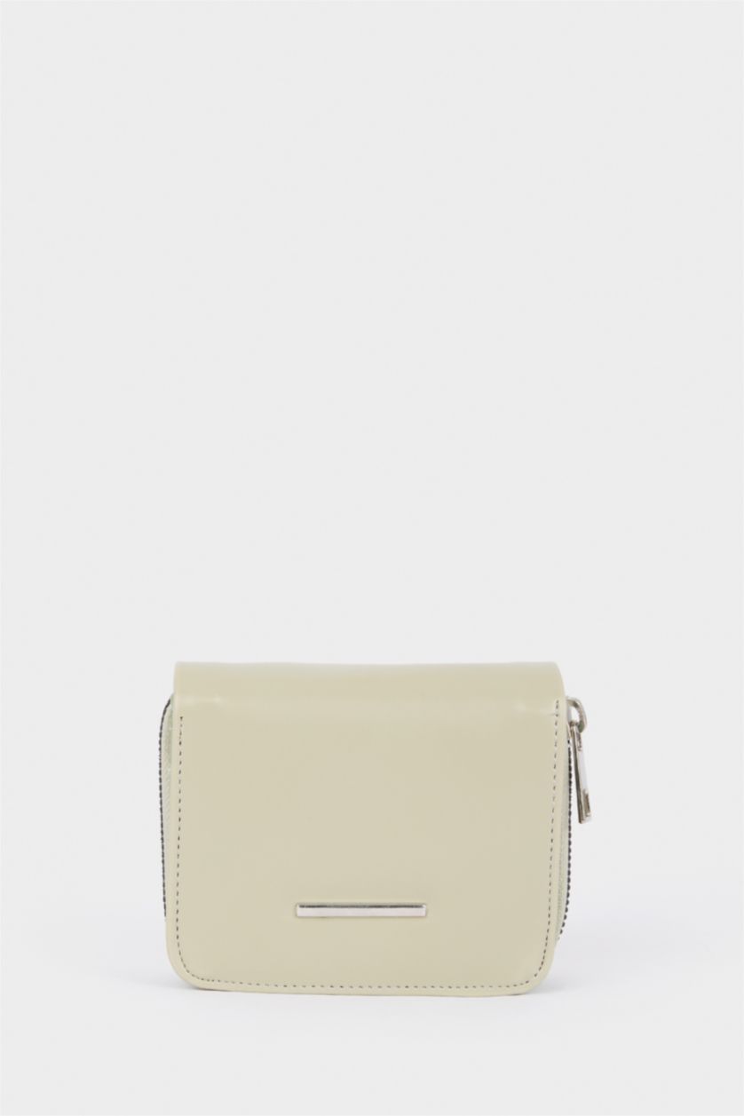 Woman Mint Woman Faux Leather Wallets