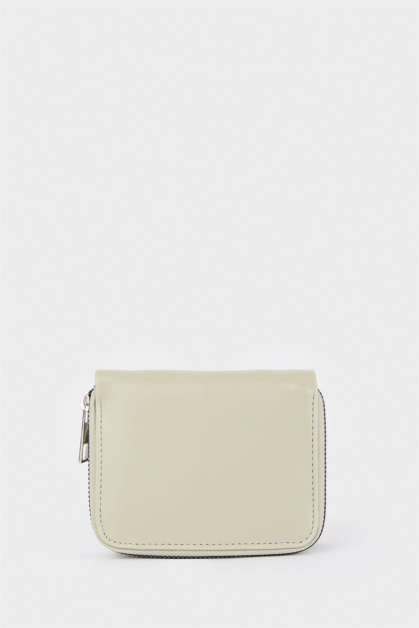 Woman Mint Woman Faux Leather Wallets