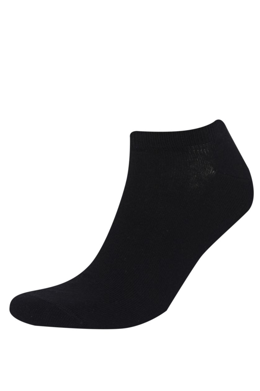 Erkek Karma Erkek Basıc Düz 3'lü Pamuklu Patik Çorap