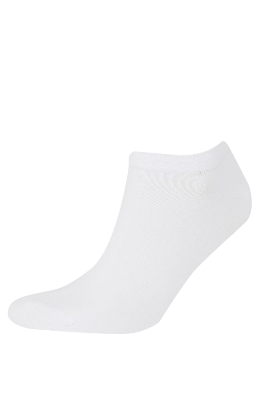 Erkek Karma Erkek Basıc Düz 3'lü Pamuklu Patik Çorap