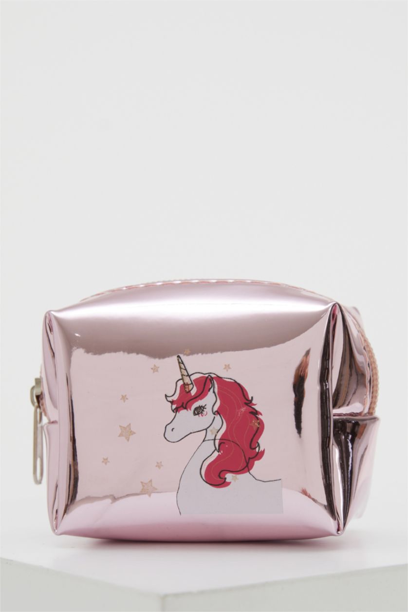 WOMAN Rose Women's Unicorn Printed Coin Purse