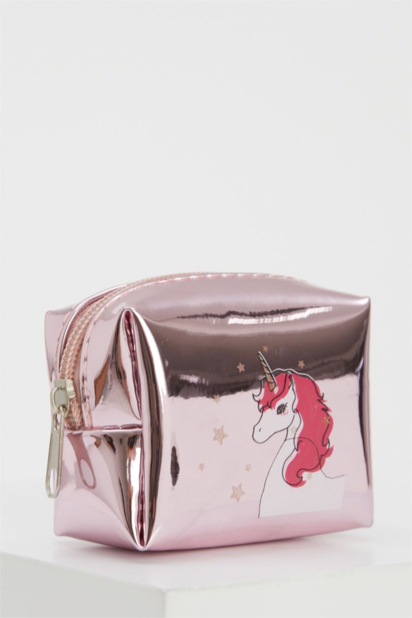 WOMAN Rose Women's Unicorn Printed Coin Purse