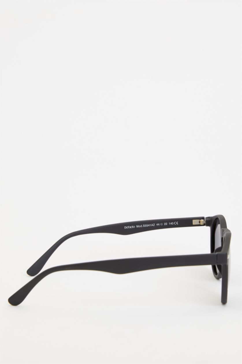 Kadın Siyah Yuvarlak Çerçeveli Güneş Gözlüğü