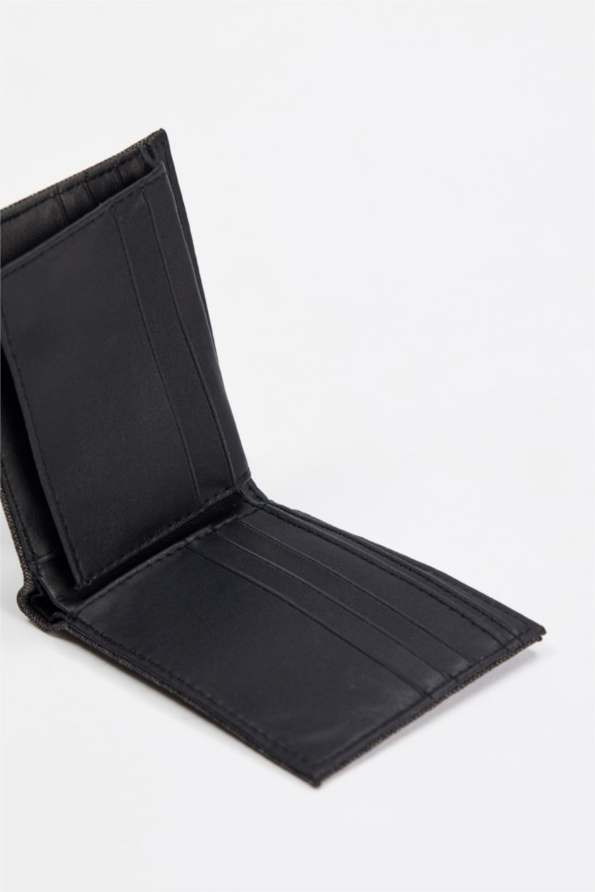 Erkek Siyah Erkek Yatay Cüzdan