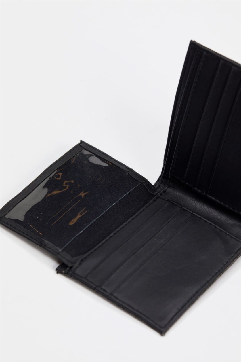 Erkek Siyah Erkek Yatay Cüzdan