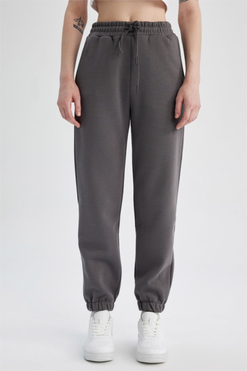 WOMAN Anthracite Standard Fit Jogger Sweatpants