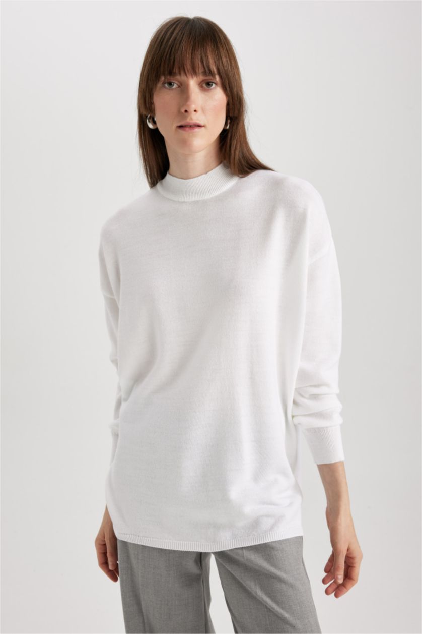 WOMAN Ecru Relax Fit Tunic