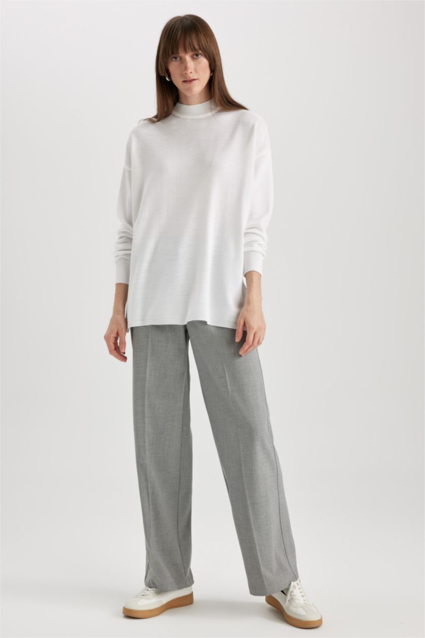 WOMAN Ecru Relax Fit Tunic
