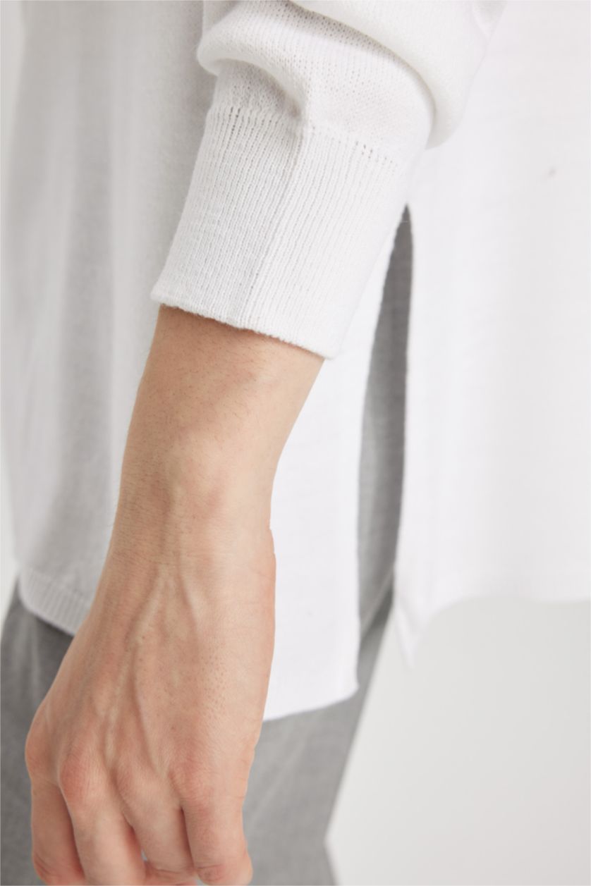 WOMAN Ecru Relax Fit Tunic