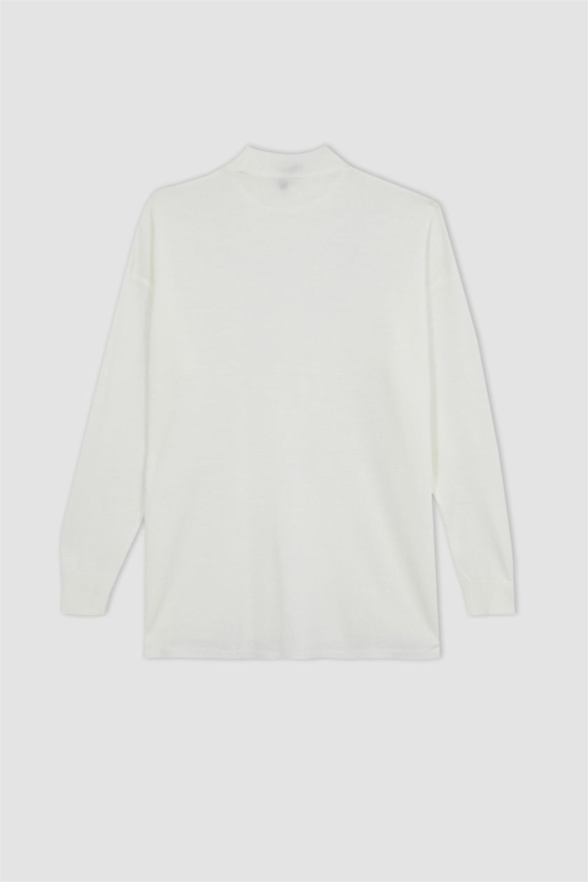WOMAN Ecru Relax Fit Tunic