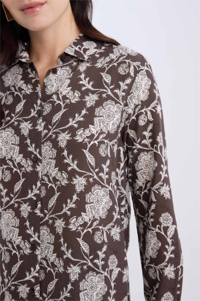 FEMME Marron Coupe large