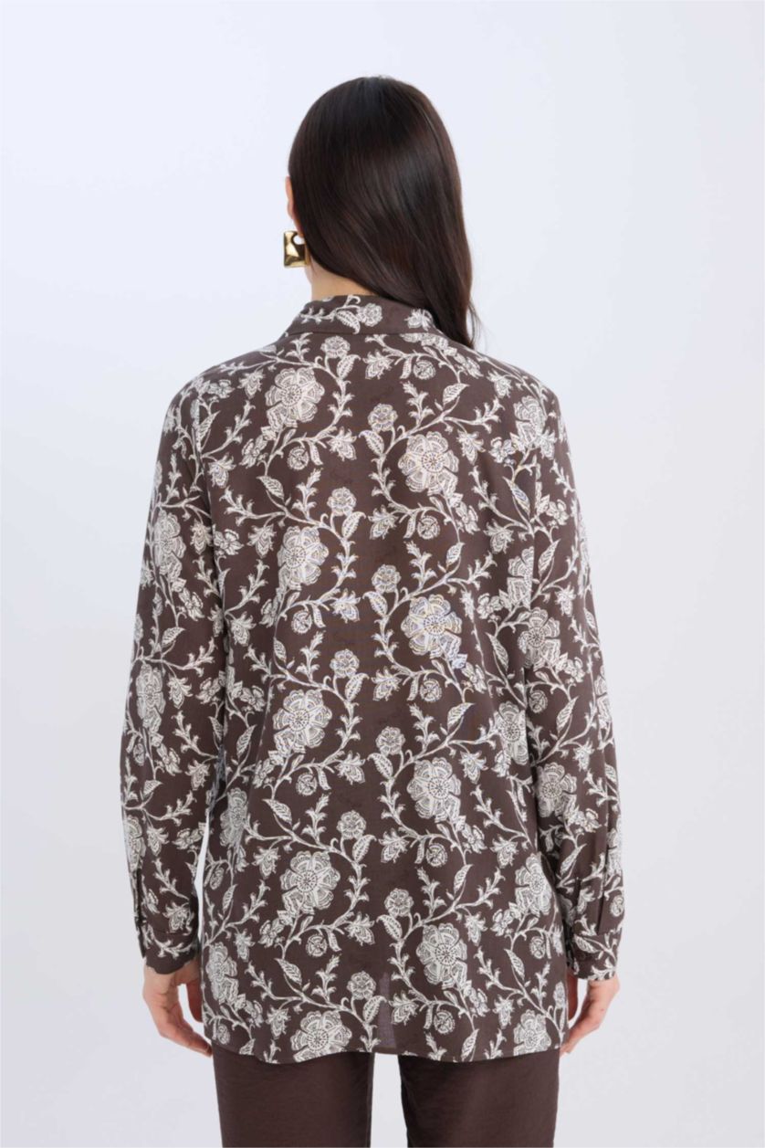 FEMME Marron Coupe large