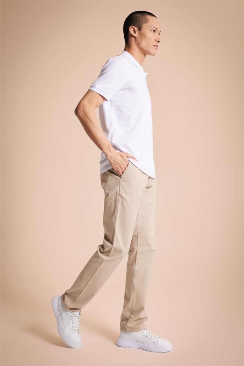 MAN Sand Regular Fit Chino Pants