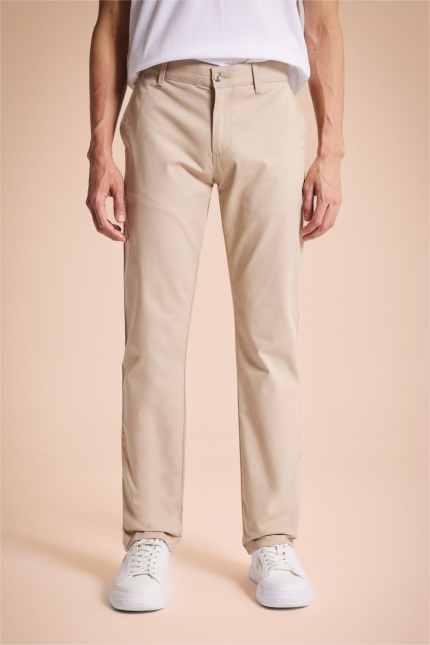 MAN Sand Regular Fit Chino Pants