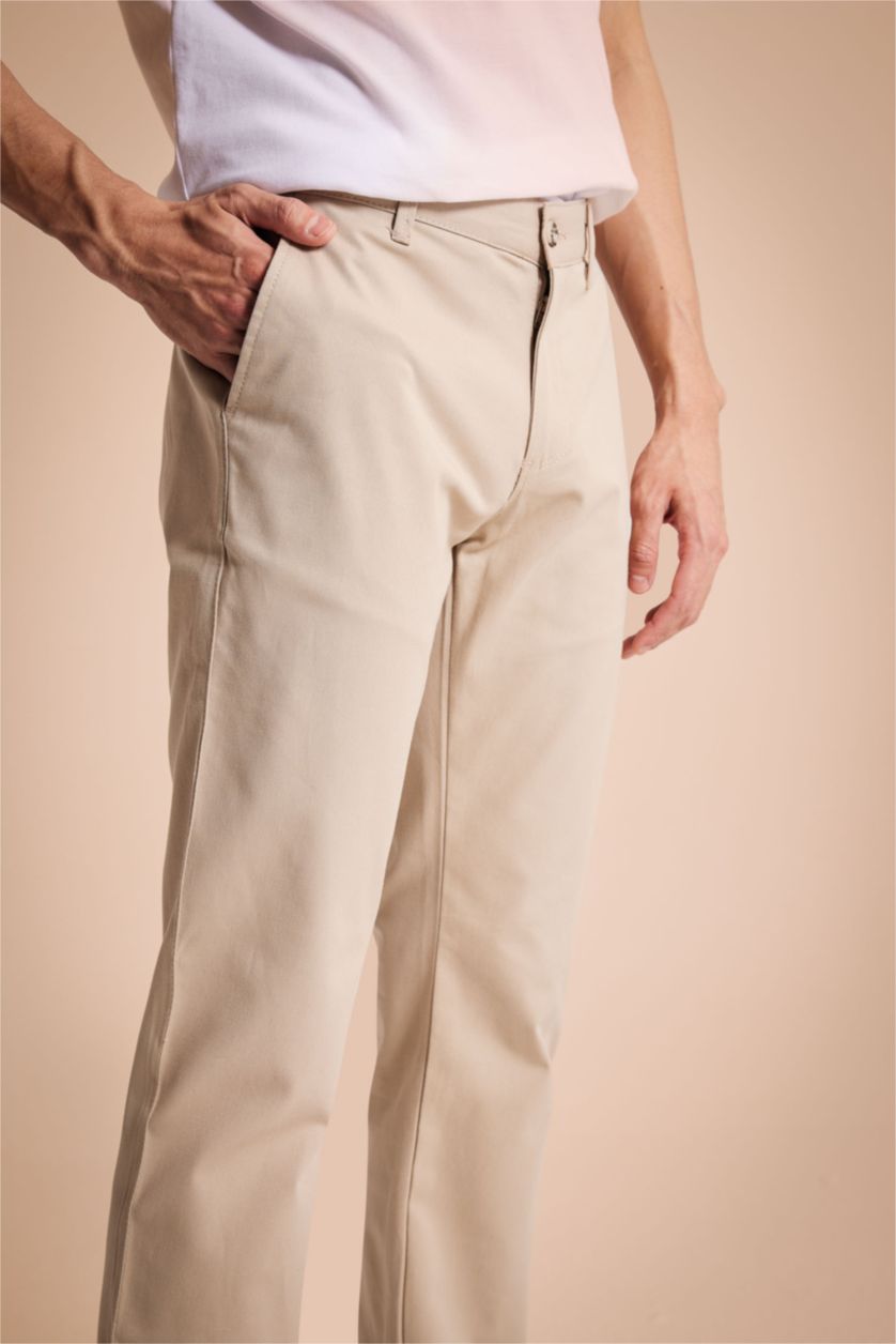MAN Sand Regular Fit Chino Pants