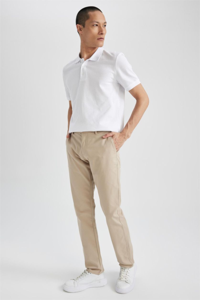 MAN Sand Regular Fit Chino Pants