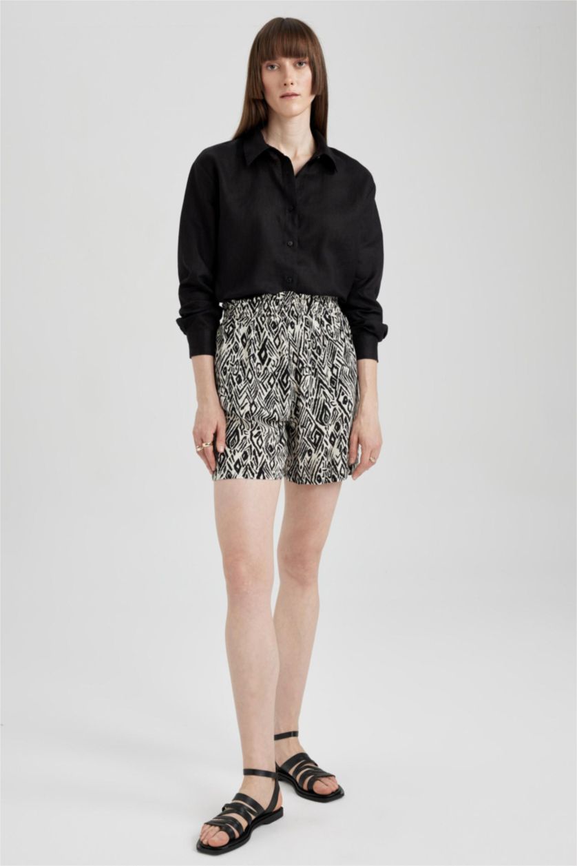 FEMME Noir Short Paperbag Paperbag Ourlet court