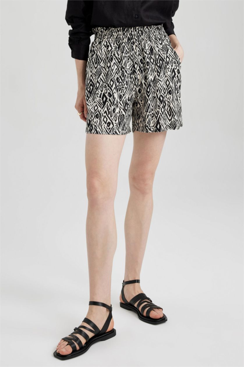 FEMME Noir Short Paperbag Paperbag Ourlet court