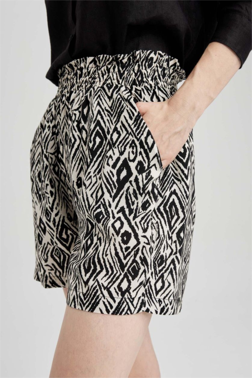 FEMME Noir Short Paperbag Paperbag Ourlet court