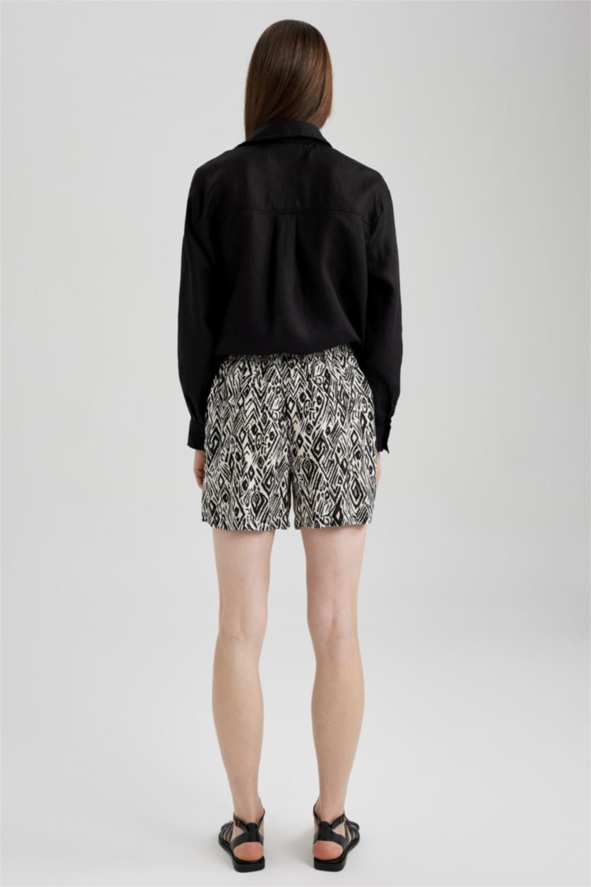 FEMME Noir Short Paperbag Paperbag Ourlet court