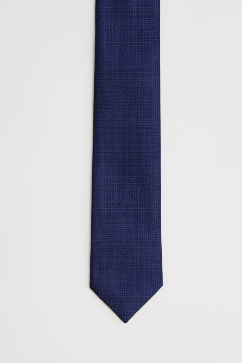 MAN NAVY Patterned Tie and Mask Set