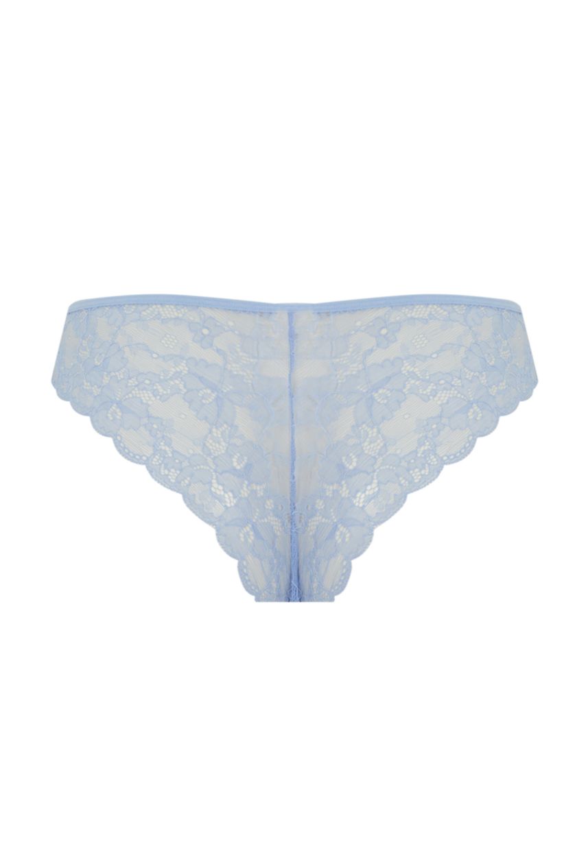 FEMME BLEU Clair Dentelle