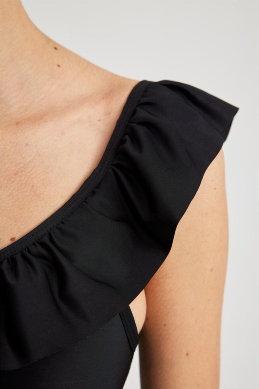 WOMAN Black Fall in Love Regular Fit Swimwear