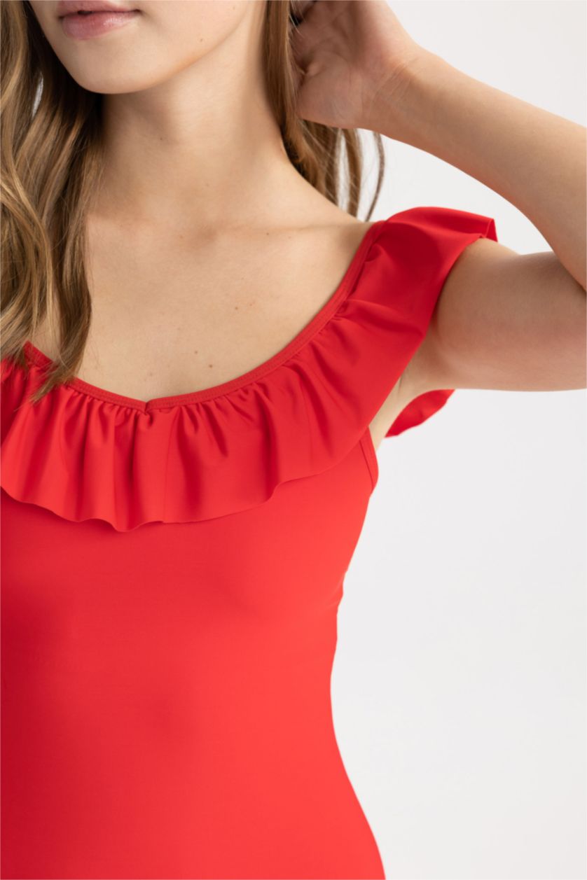 WOMAN Red Fall in Love Regular Fit Swimwear