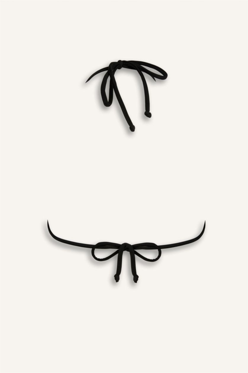 نساء أسود Bikini Top