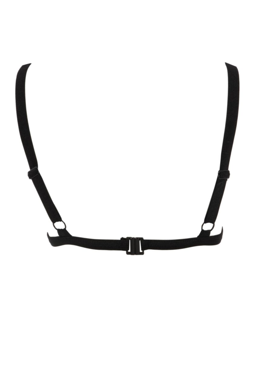 نساء أسود بيكيني توب بقصة عادية من Fall In Love