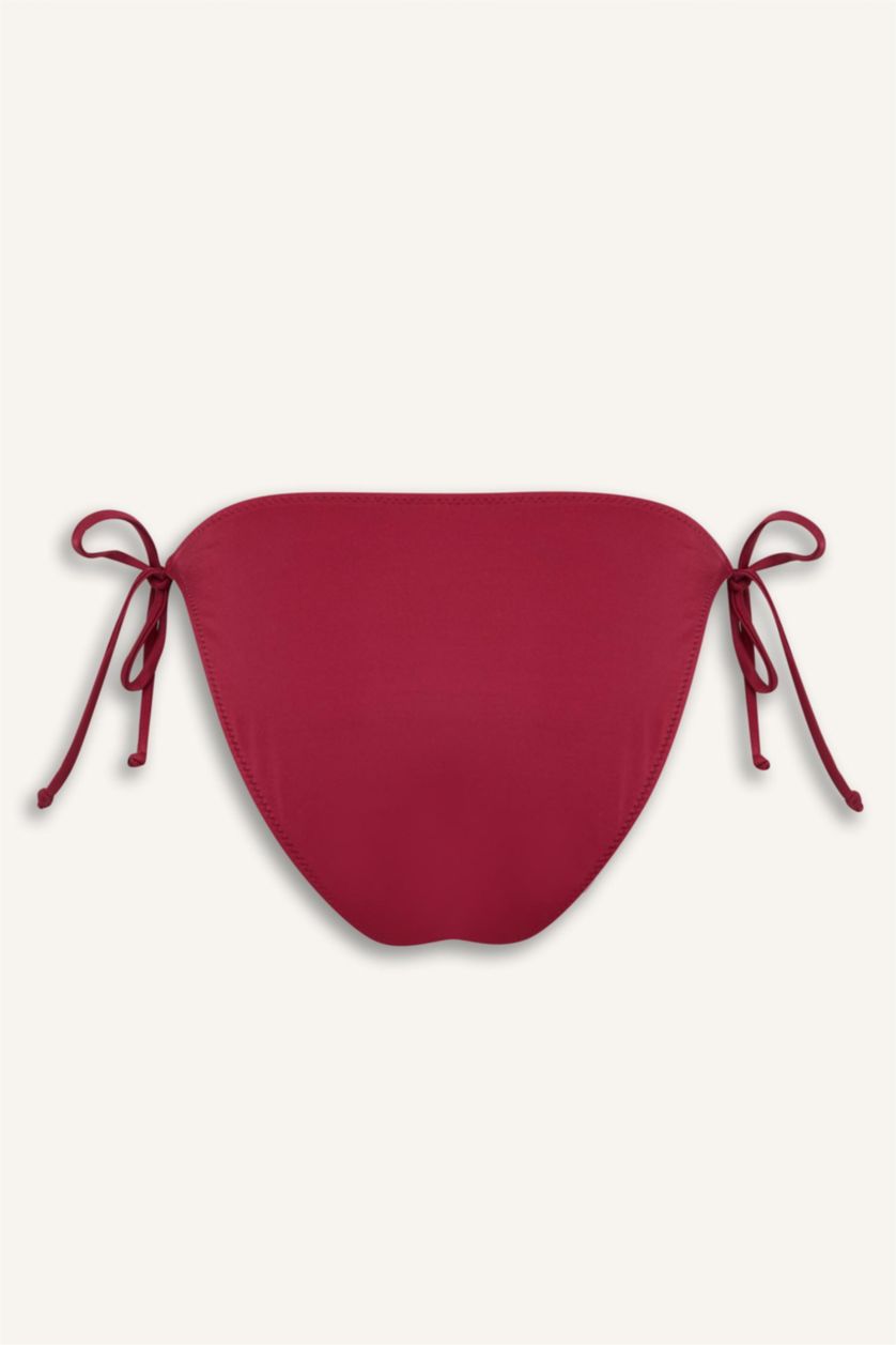 Kadın Bordo Regular Fit Bikini Altı