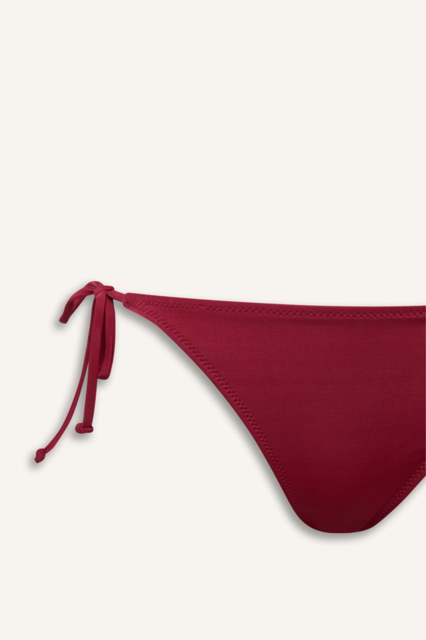 Kadın Bordo Regular Fit Bikini Altı