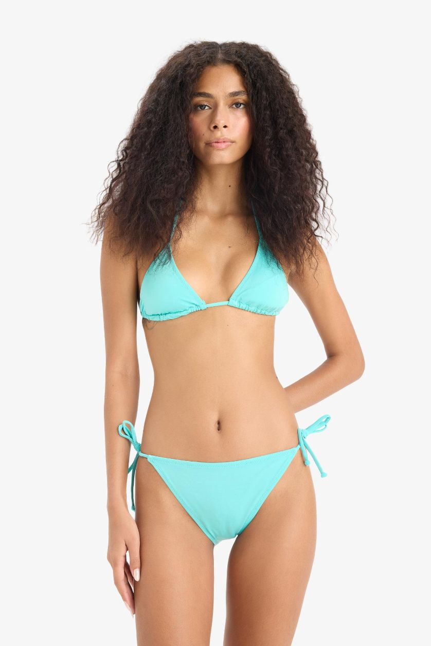 نساء أخضر فاتح بيكيني سفلي قصة عادية من Fall in Love