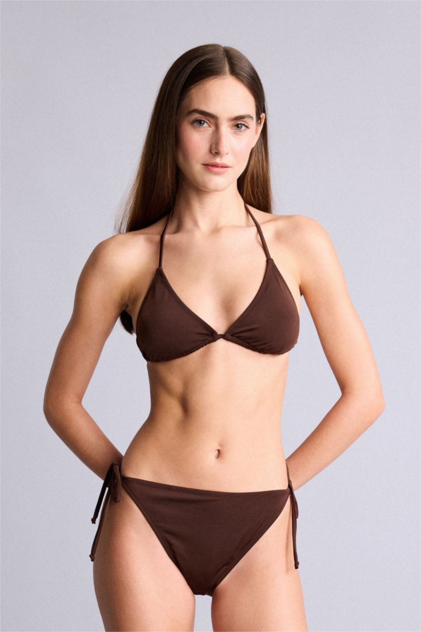 Women Brown Bikini Bottom