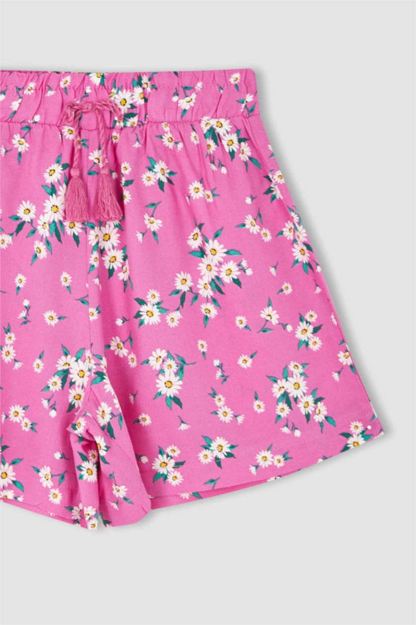 FILLES Rose Short Viscose Fille