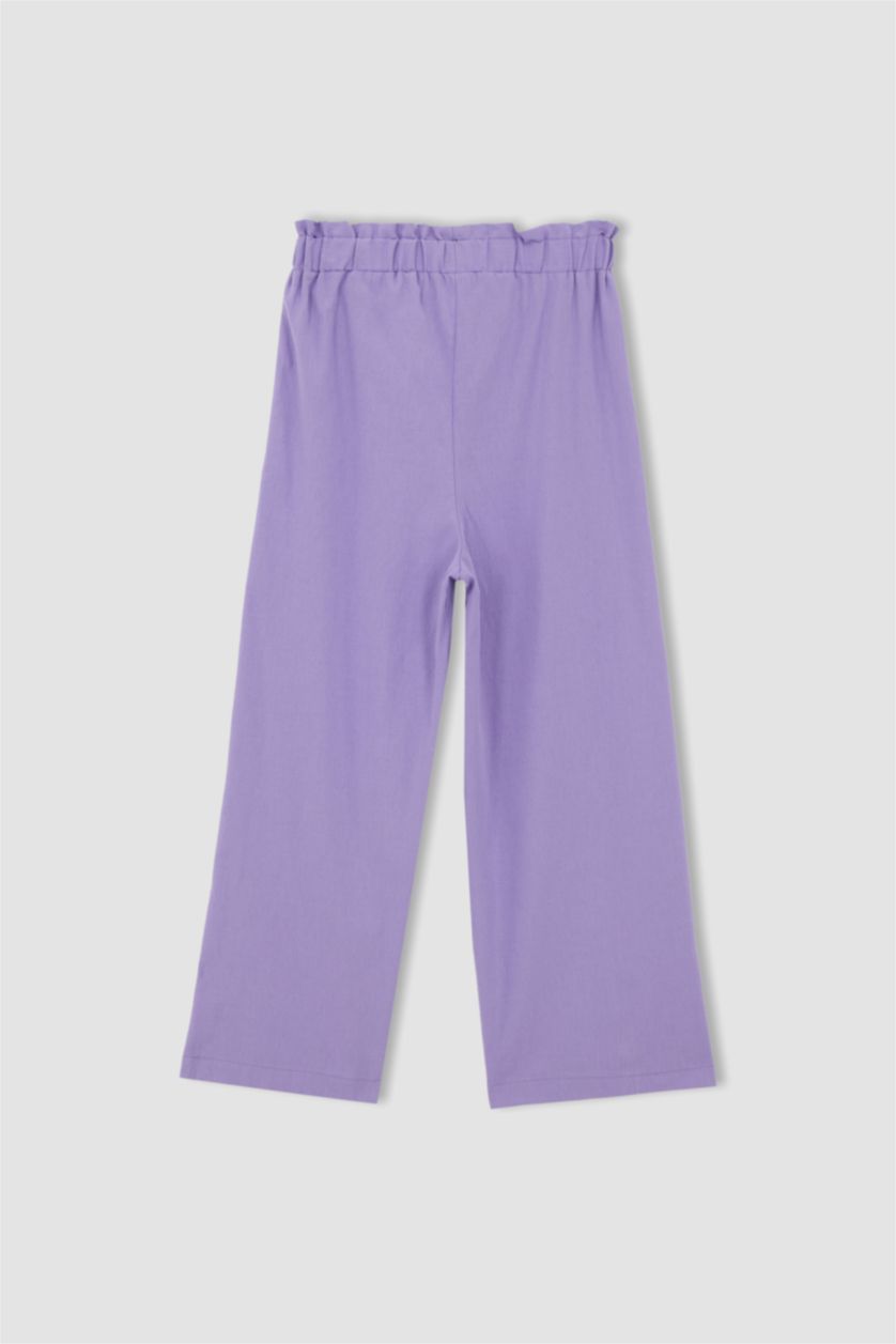 GIRLS & TEENS Lilac Girl Elasticated Waist Crop Culottes