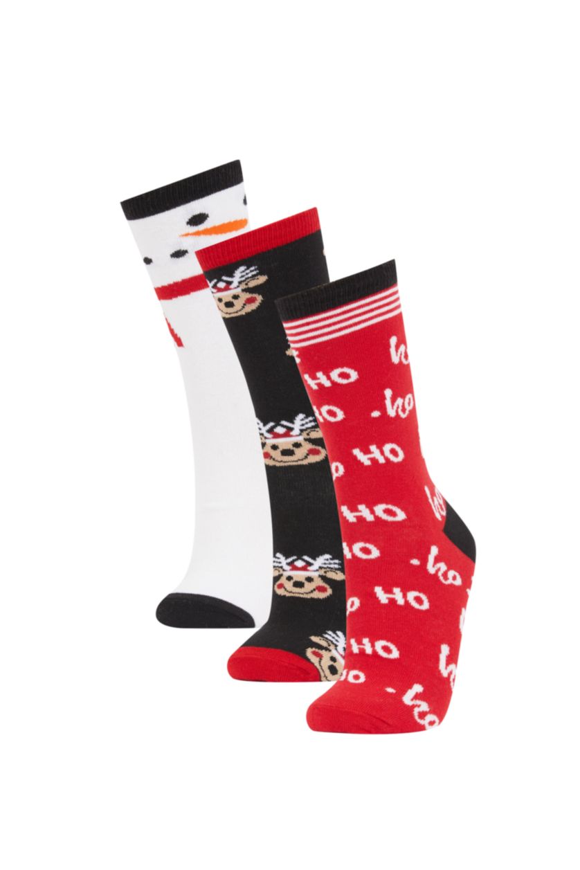 Жіночий Різнокольоровий Чулки з бавовни для жінок