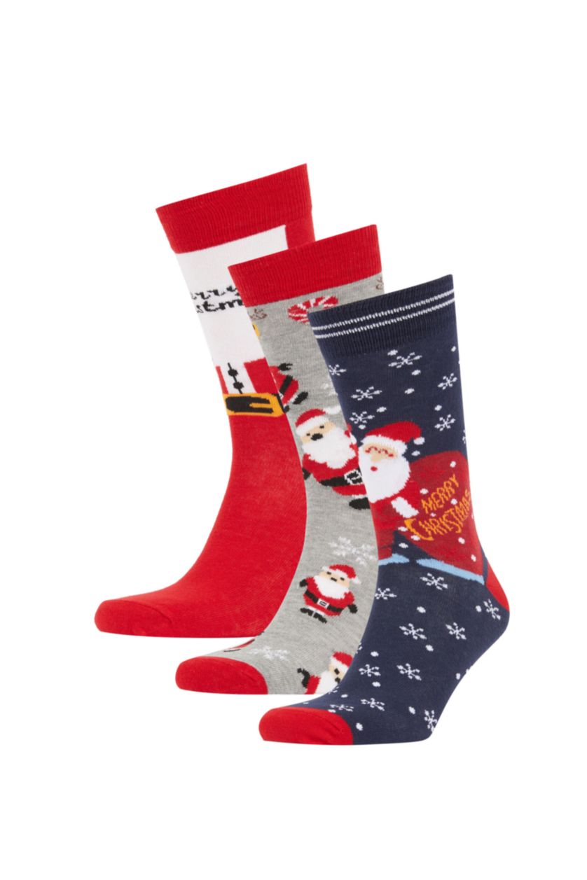 Man Karma 3 piece Cotton Long sock